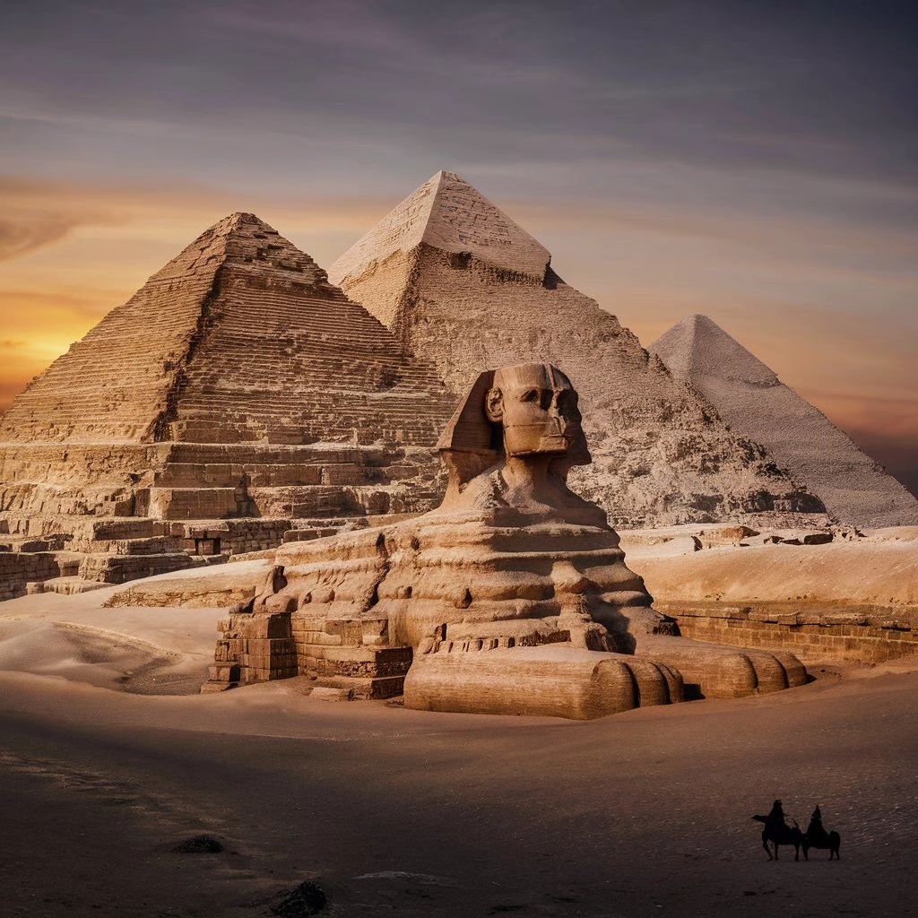 Discover the Great Pyramids & The Sphinx